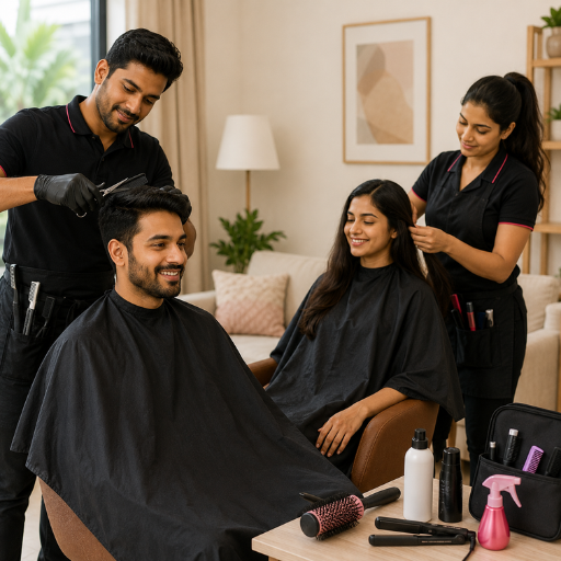 Salon Services at Home